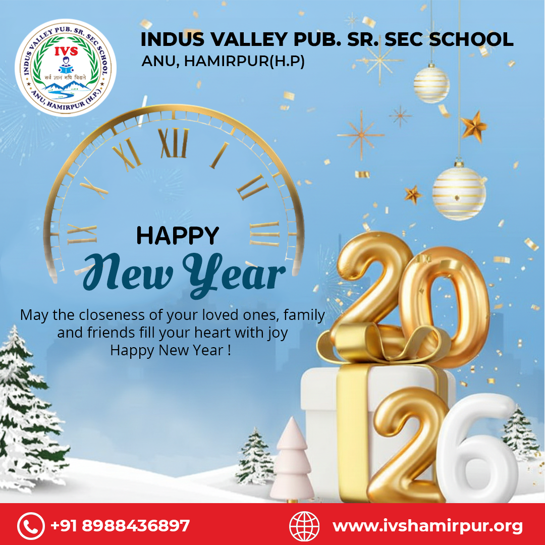 Wishing you all a Happy New Year 2026. – IVS, Hamirpur